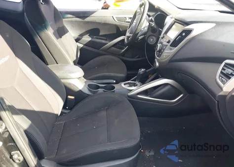 2017 Hyundai Veloster from USA, damaged, VIN KMHTC6AD4HU307728